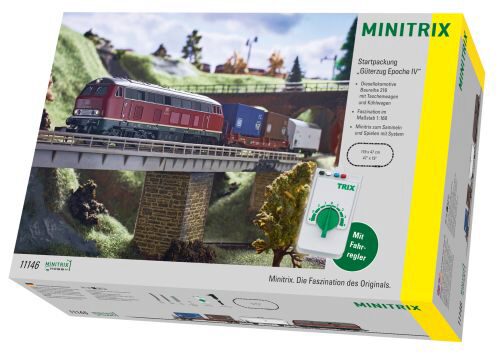 Minitrix 11146 Startset Güterzug